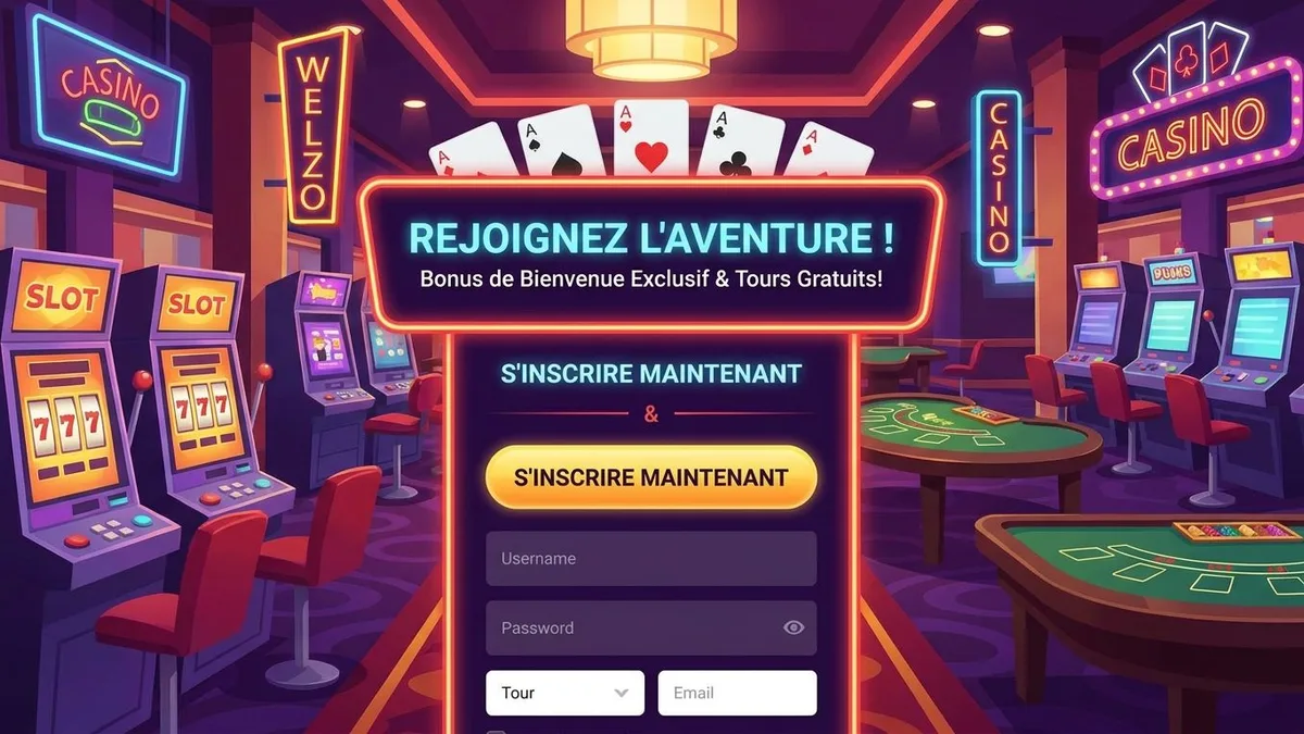 Inscription avec bonus
